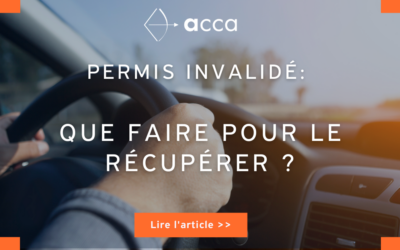 Permis invalidé : comment faire pour le récupérer ?